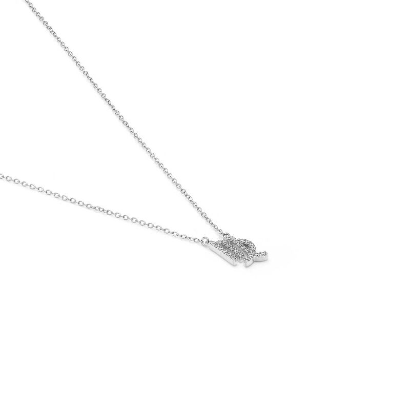 Silk & Steel Virgo Necklace image number 2